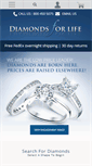 Mobile Screenshot of diamondsforlife.com